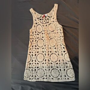 H&M Beige Crochet Top
